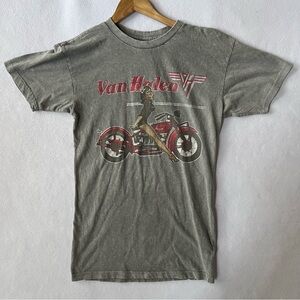 Van Halen Gray Short Sleeve Tee with Vintage Graphic